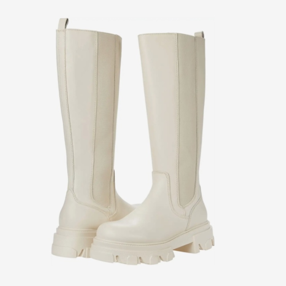 Steve Madden Esma Lug Sole Tall Platform Boots